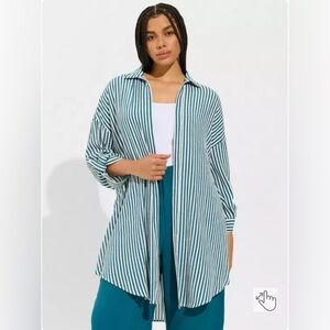 NWT Torrid Oversized Kimono Shirt